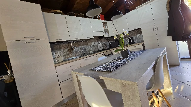 Open space cucina e soggiorno